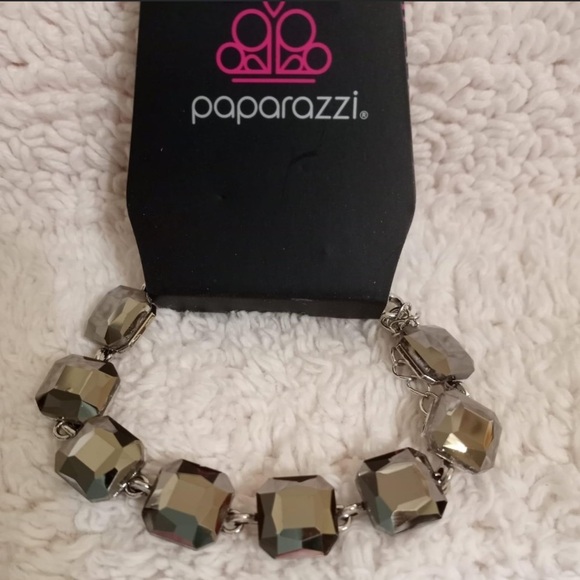 Mind-Blowing Bling - Silver Bracelet NWT - Picture 1 of 3